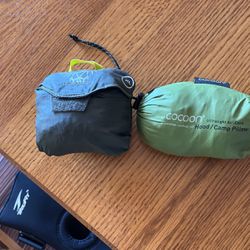 Backpack Cover, Osprey, Xl And Cocoon Camp Pillow/Hood