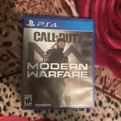 COD: Modern warfare Ps4