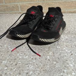 Adidas NMD R1 V2 Dazzle Camo Black FY2104 Black, Red And White