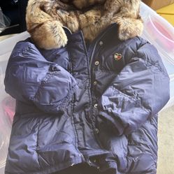 Tommy Hilfiger Toddler Jacket with Fur