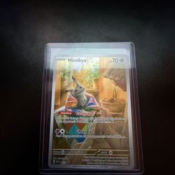 Pokemon Card Mimikyu 