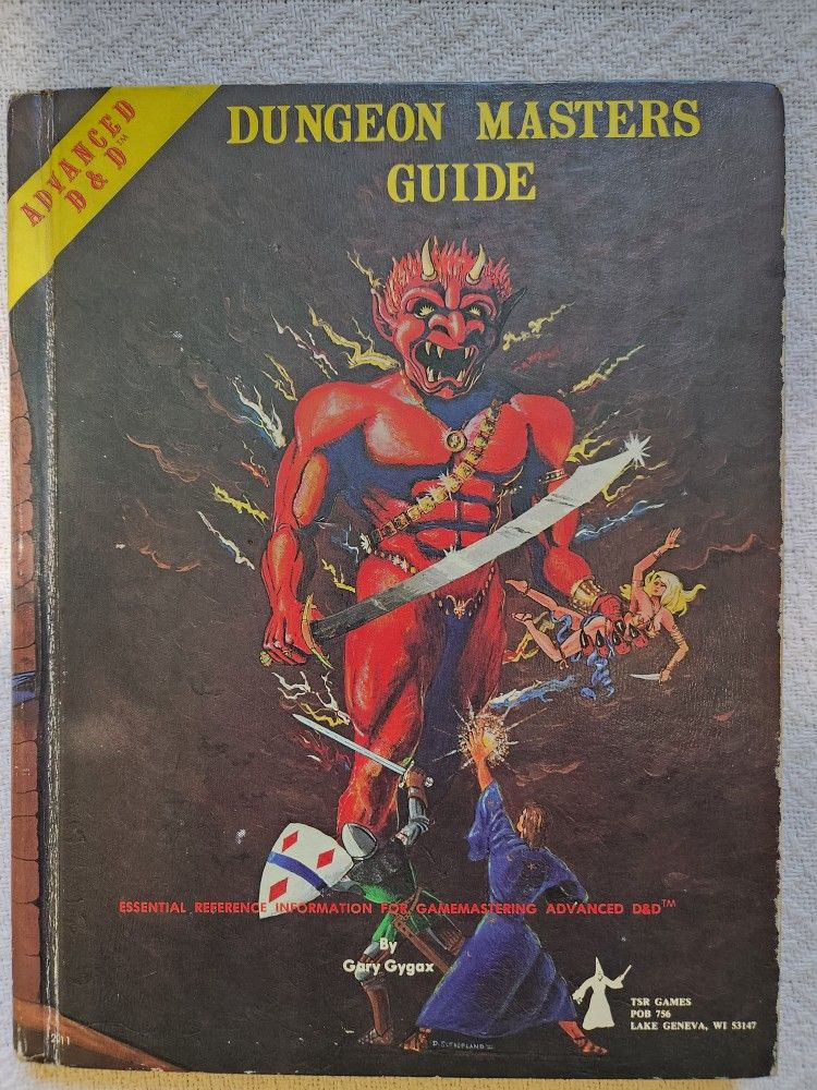 Dungeons And Dragons Dungeon Master Guide (Advanced Edition)