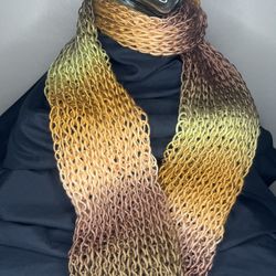 Women’s Hand Knit Infinity Scarf (wrap)