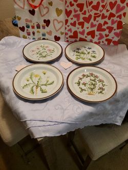 Numbered Plates-Japanese Salad Plates