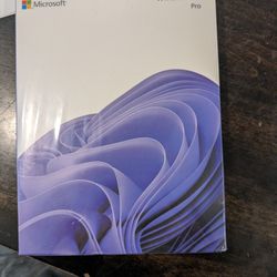 Microsoft Windows 11 Pro.  Full Version. Sealed Package