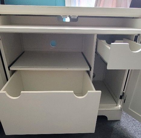 Computer Desk With Doors