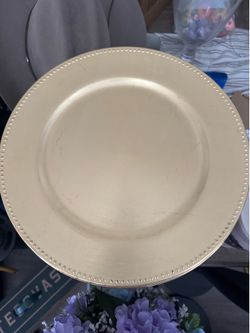 Gold Charger plates