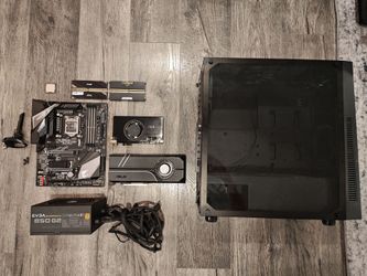 Computer parts - GeForce 1080, i7-9700F, Z390 Pro, 32gb DDR4
