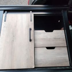  Cabinet Two Drawers A Shelf. 