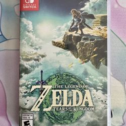 Nintendo Switch Zelda Tears of the Kingdom