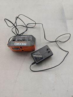 Ridgid 18v Charger