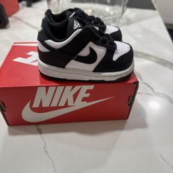 Infant Nike Panda Dunks Size 3C