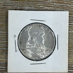 Half Dollar Silver Benji 1952 Philly Coin AU