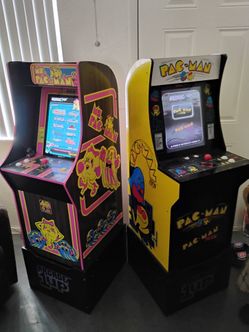 Arcade1Up Ms. Pac-Man & Pac-Man Arcade Cabinets