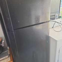 Black Refrigerator 