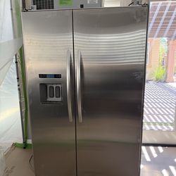 Kitchen Aid 48 inch built in double panel refrigerator