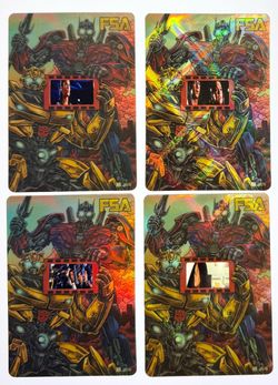 Transformers 35mm Authentic Film Cell FSA Megan Fox Shia LaBeouf Lot (7pcs)