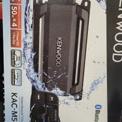 Kenwood Marine 4 CH Amplifier With Bluetooth 