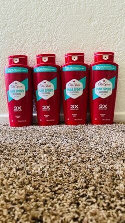 Old Spice Pure Sport Body Wash 4-Pack