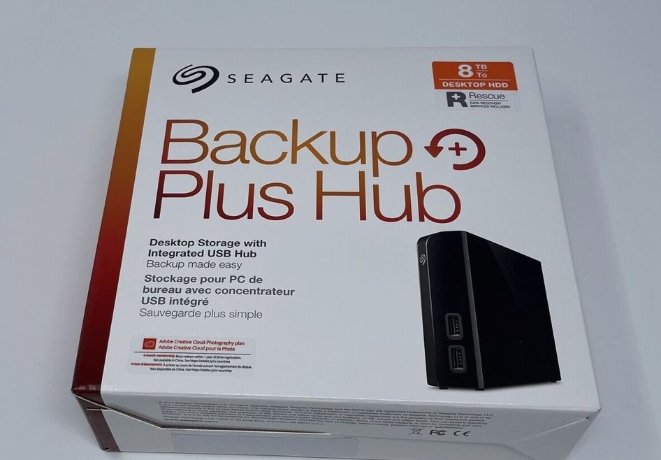 Seagate Back Up Hub 8tb