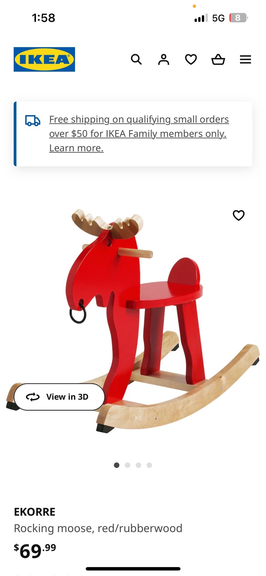 IKEA Rocking Moose