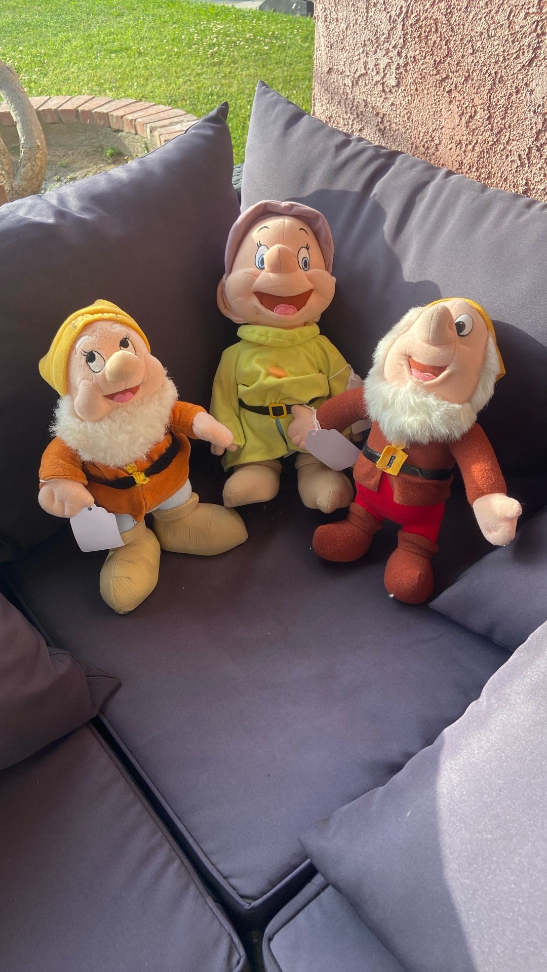 Disney Plush Dolls.