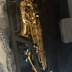 Alto Saxophone with Case
