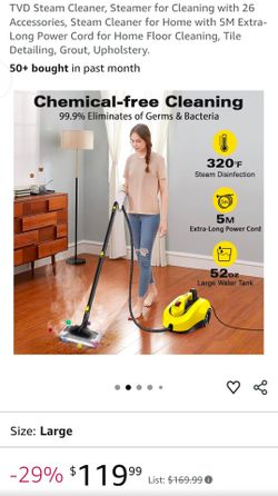 (New) TVD Steam Cleaner
