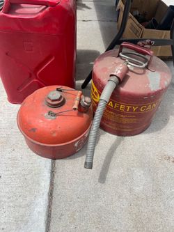 Metal Gasoline Can