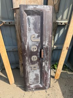 86-92 jeep Comanche mj tailgate southern rot free