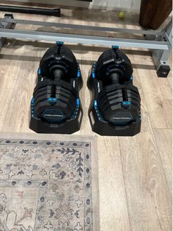 Adjustable dumbbells (Pro Form)Read the description below.