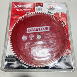Diablo 12” 80T Fine Finish Blade 