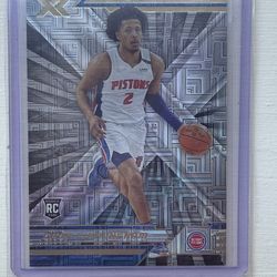 2021-22 panini lucky envelopes chronicles xr cade Cunningham gold RC 1/8
