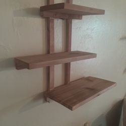 Homemade Wooden Shelf