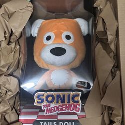 Official Tails Doll RARESonic The Hedgehog 