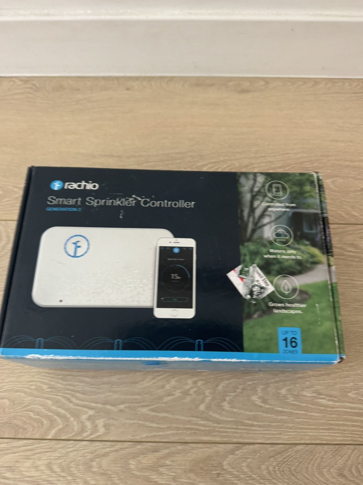 Rachio 2nd Gen 16-Zone Smart Sprinkler Controller. Tested And Working