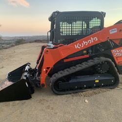 Skid Steer, Bob Cat, Kubota, Grading, Demo