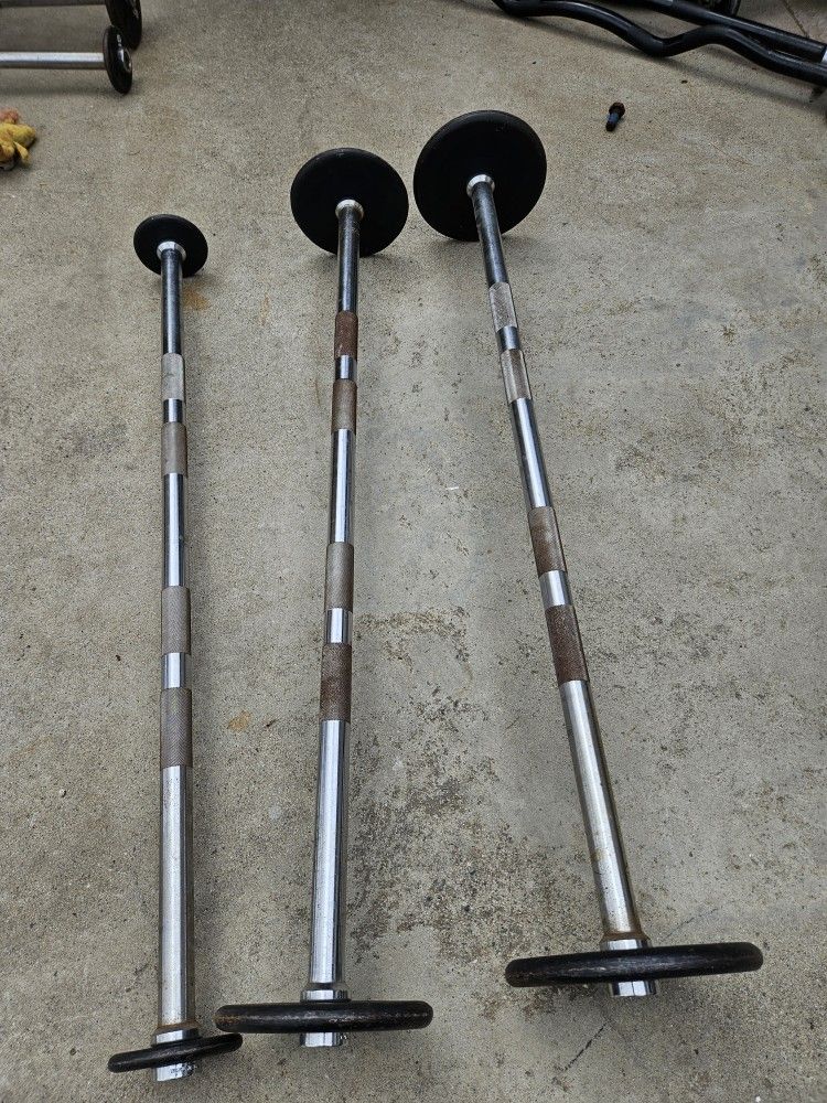 Fixed Weight Straight Bar ( Barbells Wirh Weights ) 