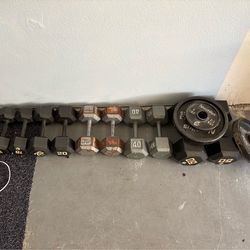 Weight set 15-50lbs