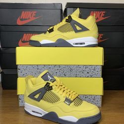 Air Jordan 4 Lightning Men’s Sizes 10.5-13 NEW