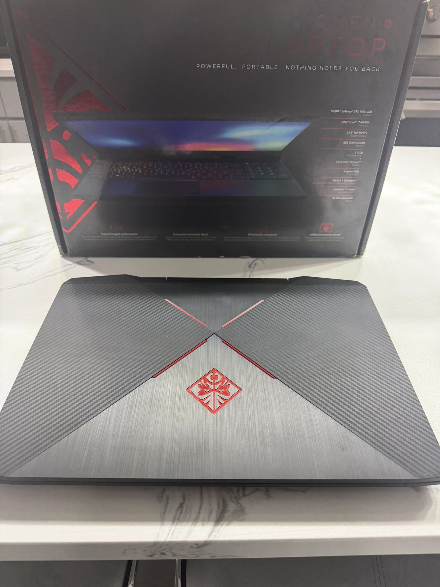 HP Omen Gaming Laptop i7 GeForce GTX 512 SSD