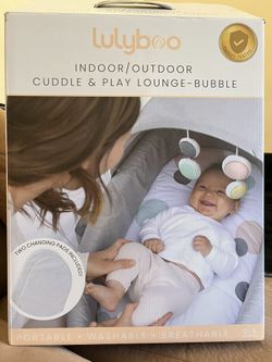 Lulyboo Indoor/Outdoor Cuddle & Play Lounge - Bubble