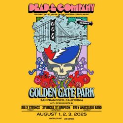 Dead And Company 3 Day Tickets Golden Gate Park