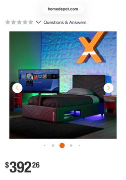 X Rocker gamer bed