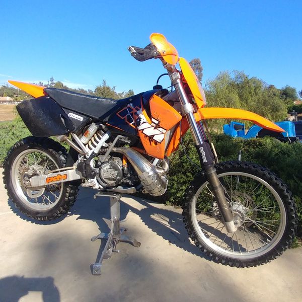 1998 ktm 300 exc 2 stroke enduro dirt bike, full rebuild, fast! for