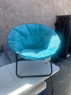 Mainstays Saucer Chair for Kids and Teens,