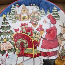 Christmas dinnerware set