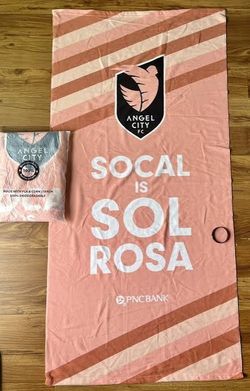 Angel City FC Beach Towel