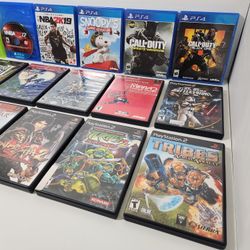 PS2, PS4 Games
