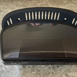 BMW E60 navigation screen 